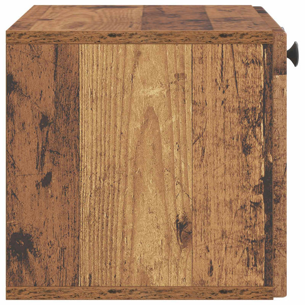 Wandmontierter TV-Schrank Altholz 59,5cm