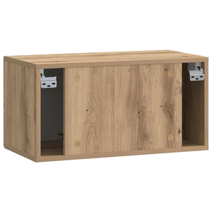 Wandmontierter TV-Schrank Artisan Eiche