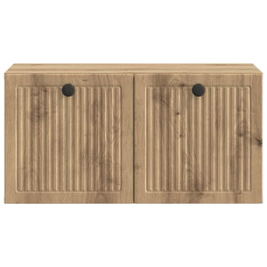 Wandmontierter TV-Schrank Artisan Eiche
