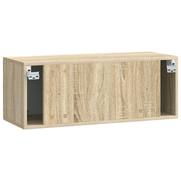 Wandmontierter TV-Schrank Sonoma-Eiche