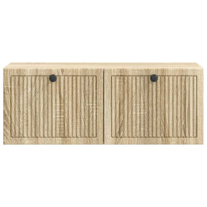 Wandmontierter TV-Schrank Sonoma-Eiche