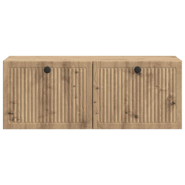 Wandmontierter TV-Schrank Eiche 78,5 cm
