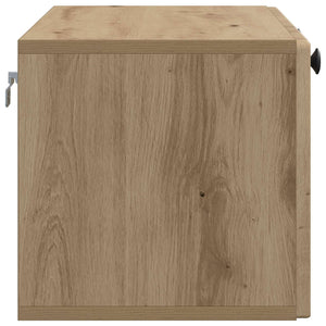 Wandmontierter TV-Schrank Eiche 78,5 cm