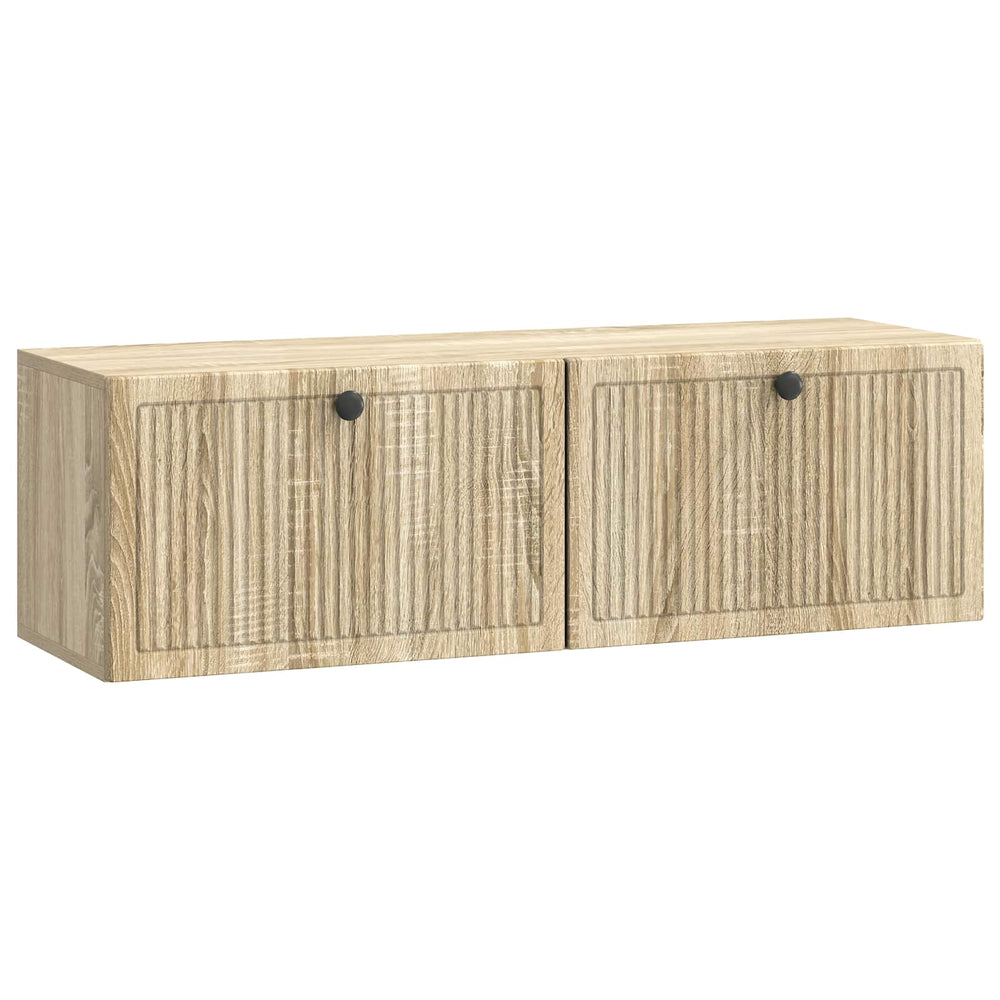 Wandmontierter TV-Schrank Sonoma-Eiche