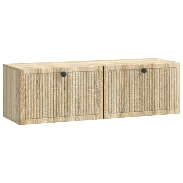 Wandmontierter TV-Schrank Sonoma-Eiche