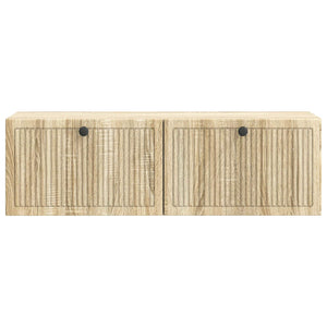 Wandmontierter TV-Schrank Sonoma-Eiche