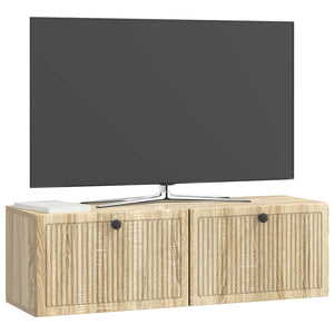 Wandmontierter TV-Schrank Sonoma-Eiche