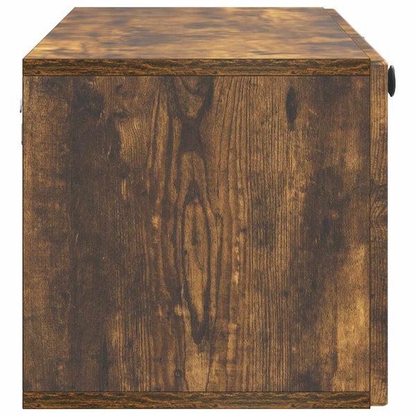 Wandmontierter TV-Schrank Geräucherte Eiche 98cm