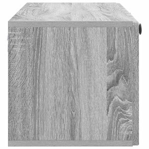 Wandmontierter TV-Schrank Grau