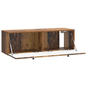 Wandmontierter TV-Schrank Altholz 98 cm