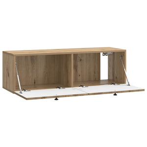 Wandmontierter TV-Schrank Eiche 98cm