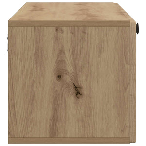 Wandmontierter TV-Schrank Eiche 98cm