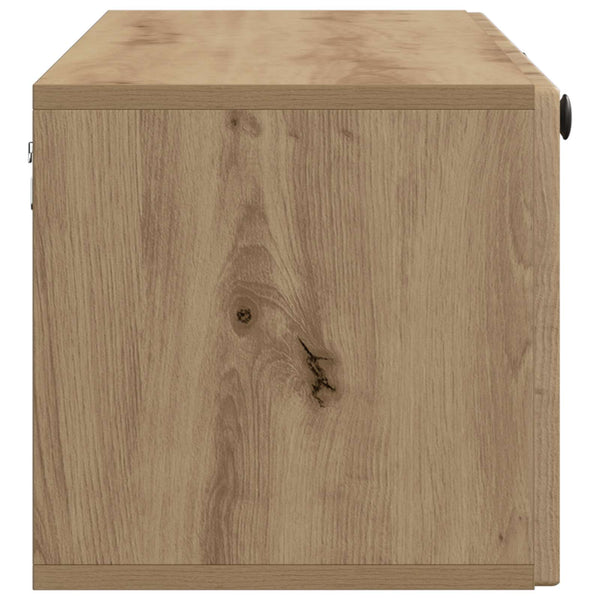 Wandmontierter TV-Schrank Eiche 98cm