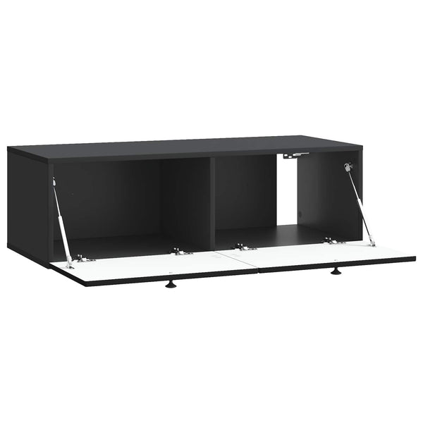 Wandmontierter TV-Schrank Schwarz 99 cm