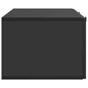 Wandmontierter TV-Schrank Schwarz 99 cm