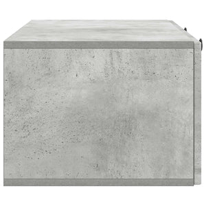 Wandmontierter TV-Schrank Betongrau 99 cm