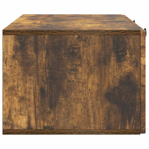 Wandmontierter TV-Schrank, Geräucherte Eiche, 99cm