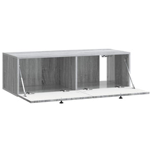 Wandmontierter TV-Schrank, Grau Sonoma, 99cm