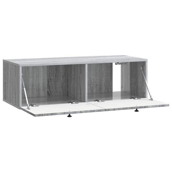 Wandmontierter TV-Schrank, Grau Sonoma, 99cm