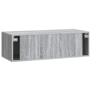 Wandmontierter TV-Schrank, Grau Sonoma, 99cm