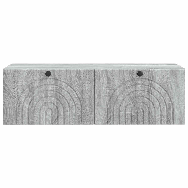 Wandmontierter TV-Schrank, Grau Sonoma, 99cm