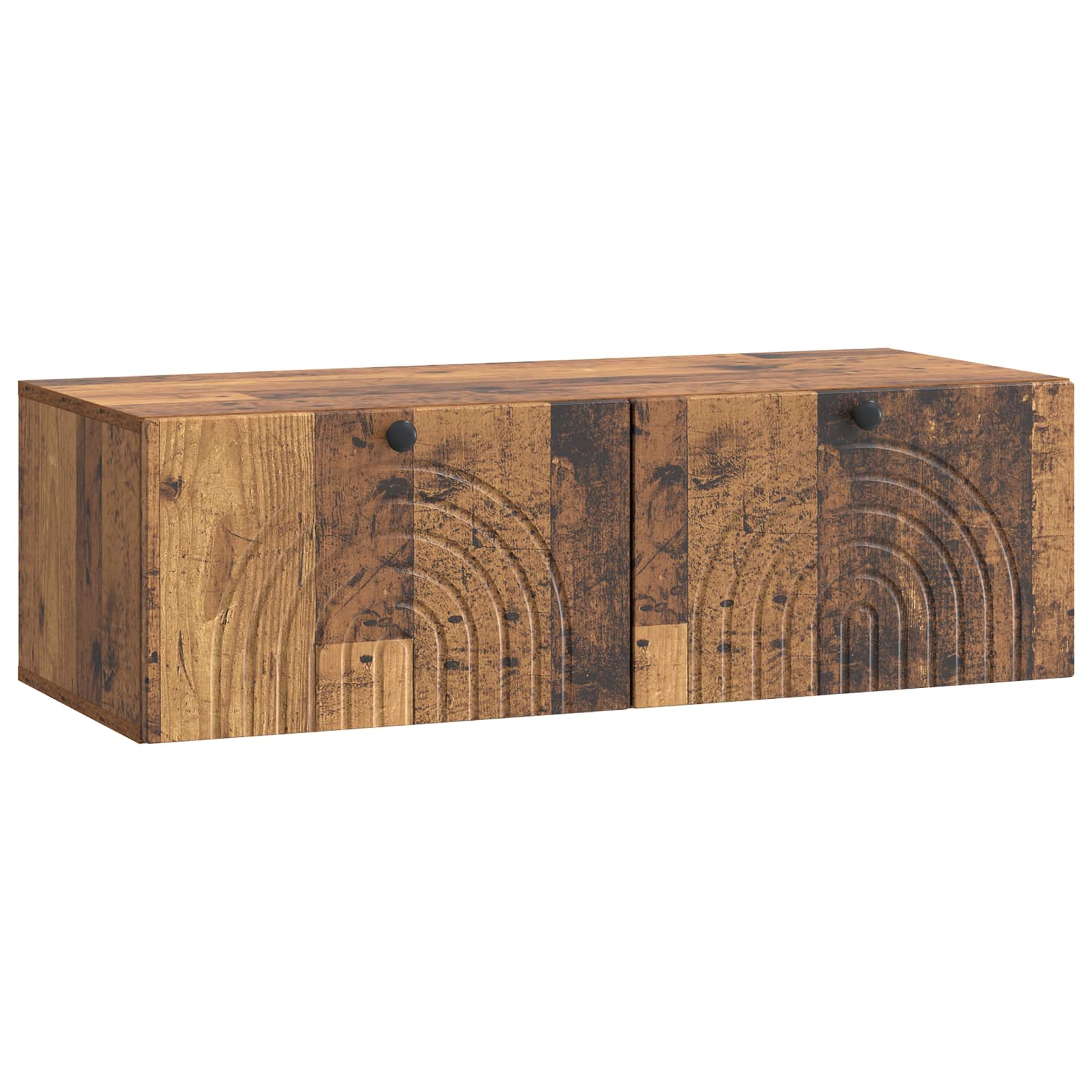 Wandmontierter TV-Schrank Altholz 99cm