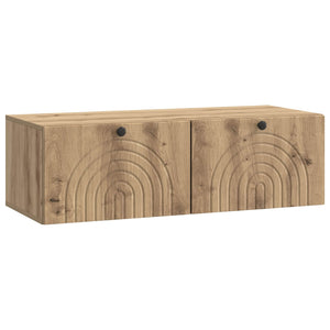 Wandmontierter TV-Schrank Artisan Eiche 99cm
