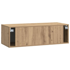 Wandmontierter TV-Schrank Artisan Eiche 99cm