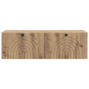 Wandmontierter TV-Schrank Artisan Eiche 99cm