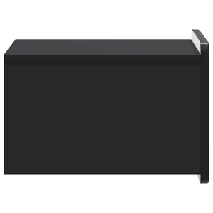 Wand-Nachttisch Schwarz 33x34,5x24cm