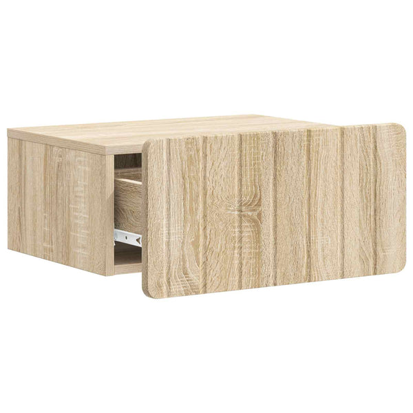 Wand-Nachttisch Sonoma-Eiche 49x34,5x24 cm