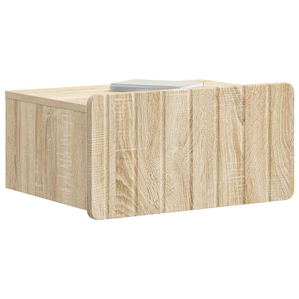 Wand-Nachttisch Sonoma-Eiche 49x34,5x24 cm