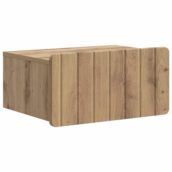 vidaXL Tables de chevet murales 2 pcs Chêne artisan 49 x 34,5 x 24 cm