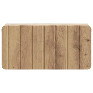 vidaXL Tables de chevet murales 2 pcs Chêne artisan 49 x 34,5 x 24 cm