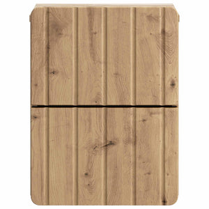 vidaXL Tables de chevet murales 2 pcs Chêne artisan 33 x 34,5 x 43 cm