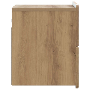 vidaXL Tables de chevet murales 2 pcs Chêne artisan 33 x 34,5 x 43 cm