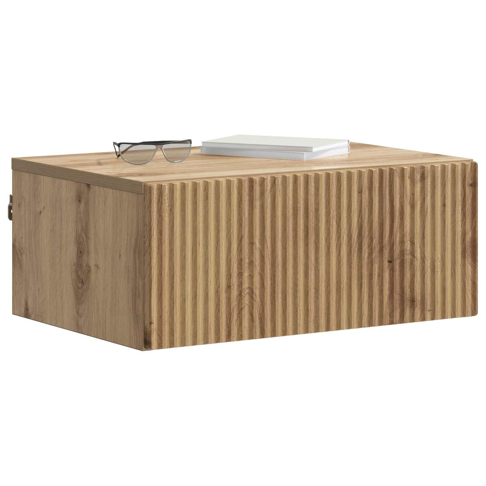 Wand-Nachttisch Artisan-Eiche 49x34,5x20cm