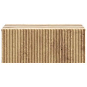 Wand-Nachttisch Artisan Eiche, 2er-Set