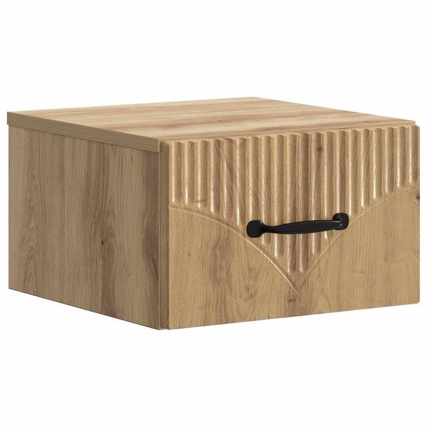 Wandmontierter Nachttisch Artisan Eiche