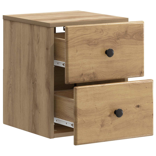 Wand-Nachttisch Artisan Eiche 34,5x33x40 cm