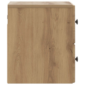 Wand-Nachttisch Artisan Eiche 34,5x33x40 cm
