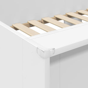 Etagenbett Kinder Weiß 100x200 cm
