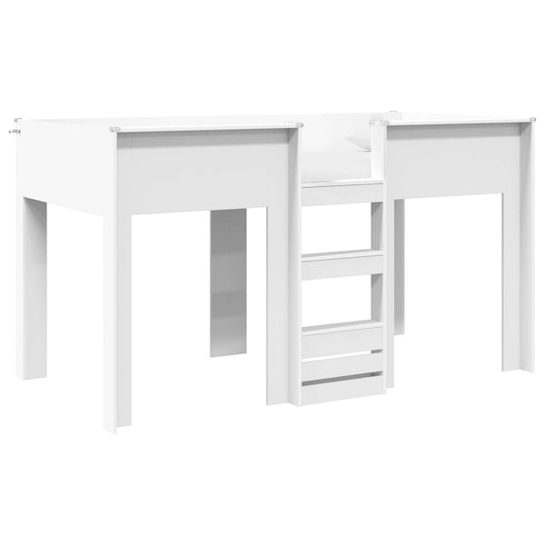 Etagenbett Kinder Weiß 100x200 cm