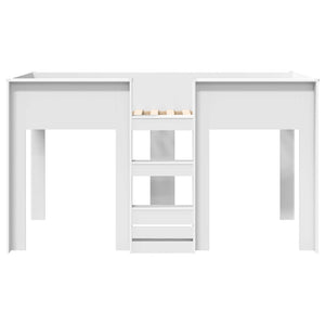 Etagenbett Kinder Weiß 100x200 cm