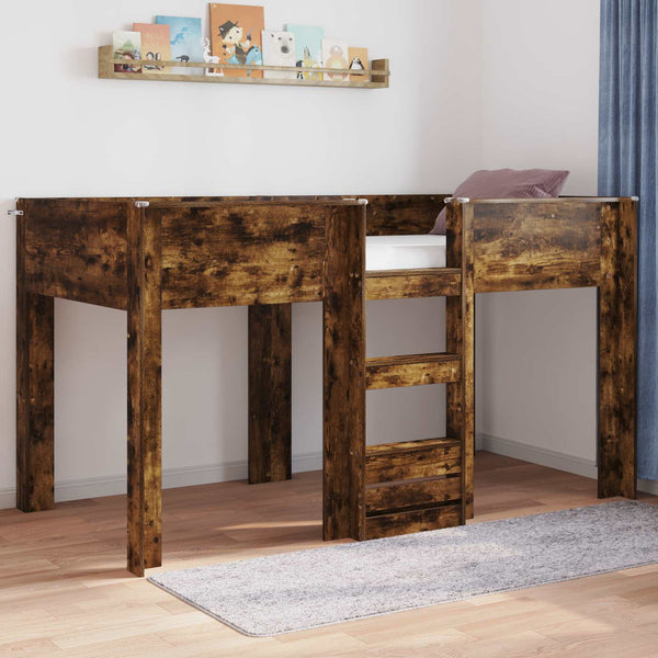 Etagenbett Kinder Geräucherte Eiche 100x200 cm