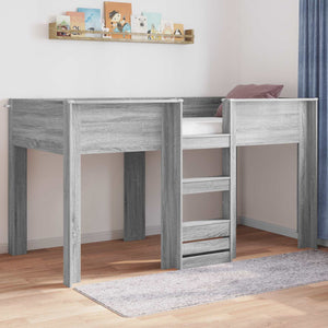 Etagenbett Kinder Grau Sonoma 100x200 cm