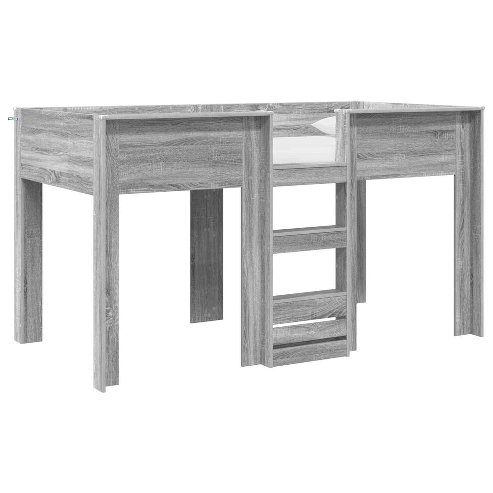 Etagenbett Kinder Grau Sonoma 100x200 cm