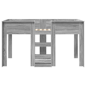 Etagenbett Kinder Grau Sonoma 100x200 cm