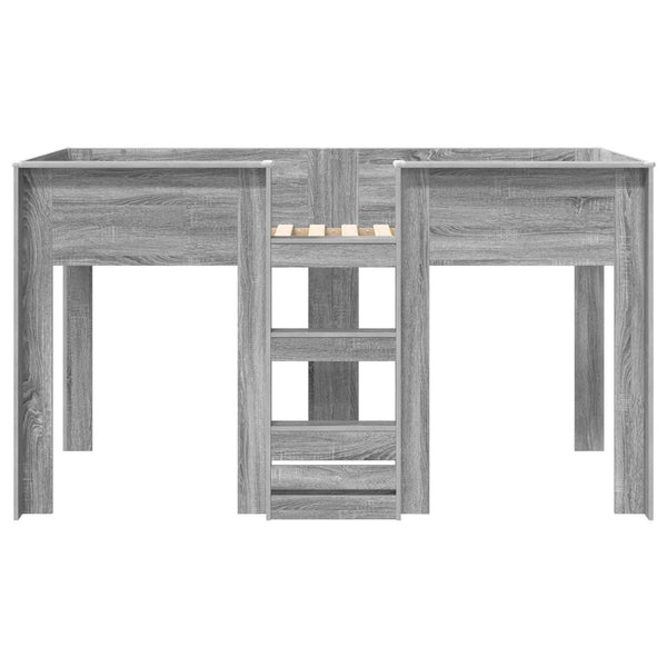 Etagenbett Kinder Grau Sonoma 100x200 cm
