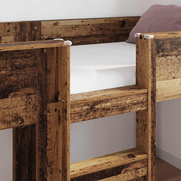 Kinder Etagenbett Altholz 100x200 cm